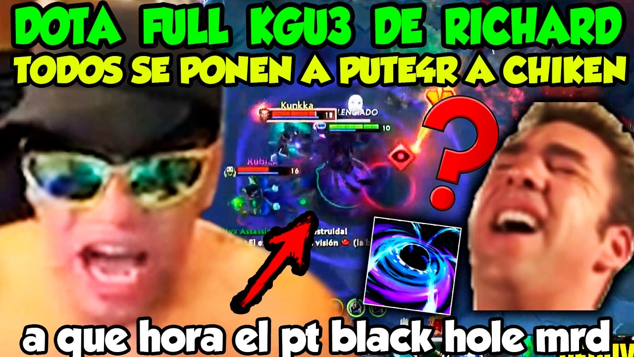 TREMENDO KGU3 DE RISA😄BUTI Y GLOGLOKING PUT3AN A CHIKEN X NO METER NI UN BUEN BLACK EN EL DOTA🤣