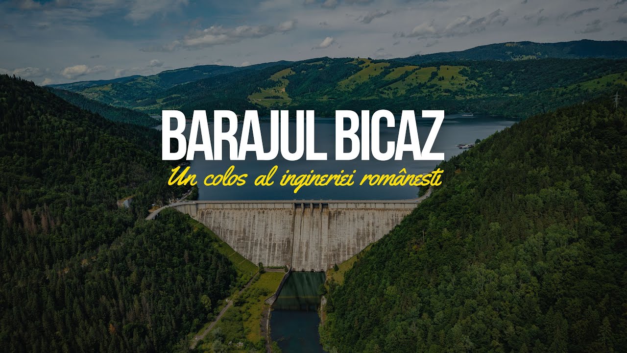 Barajul Bicaz – Un colos al ingineriei românești | Drona 4K
