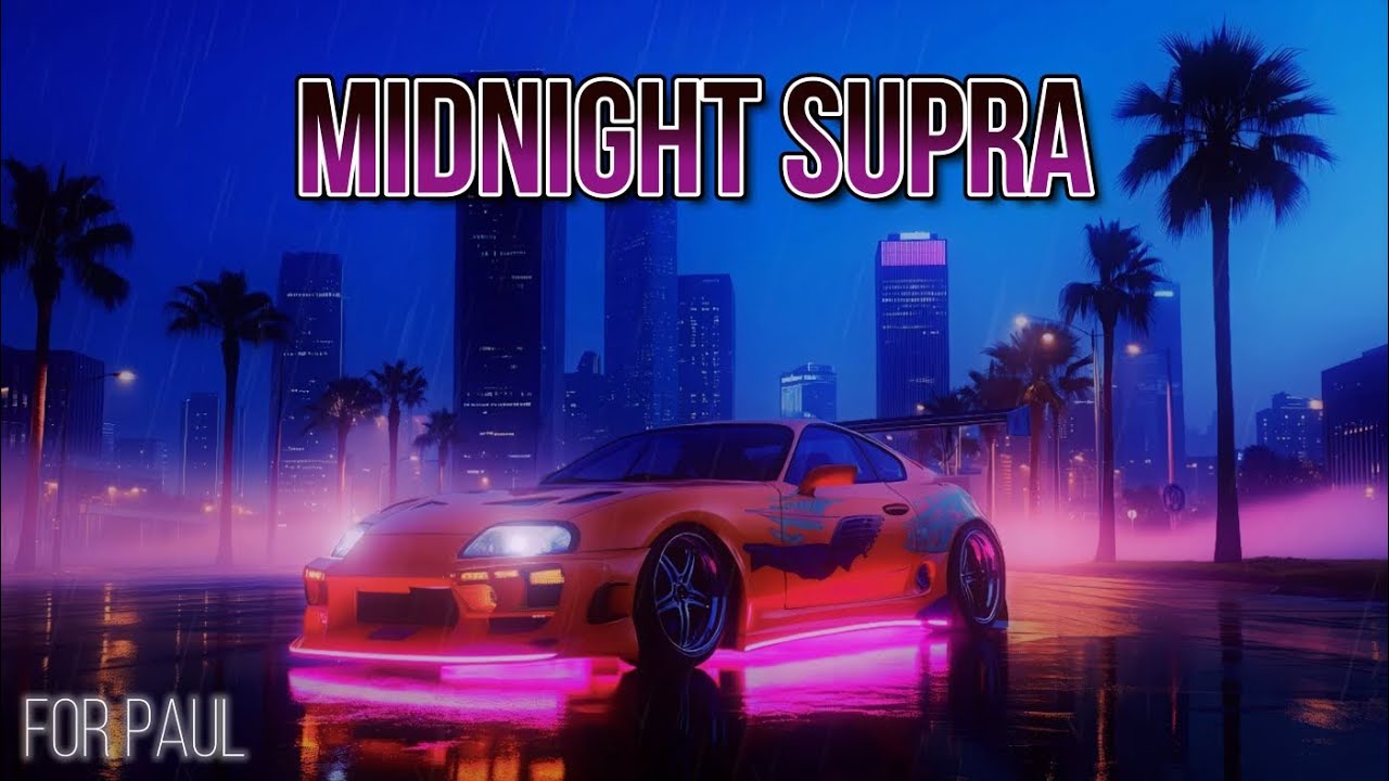 Future Garage + Rain | Midnight Supra Ambience (Paul Walker Tribute)