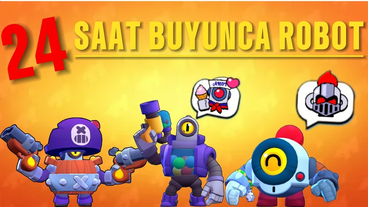 24 SAAT BOYUNCA SADECE ROBOT KARAKTERLER