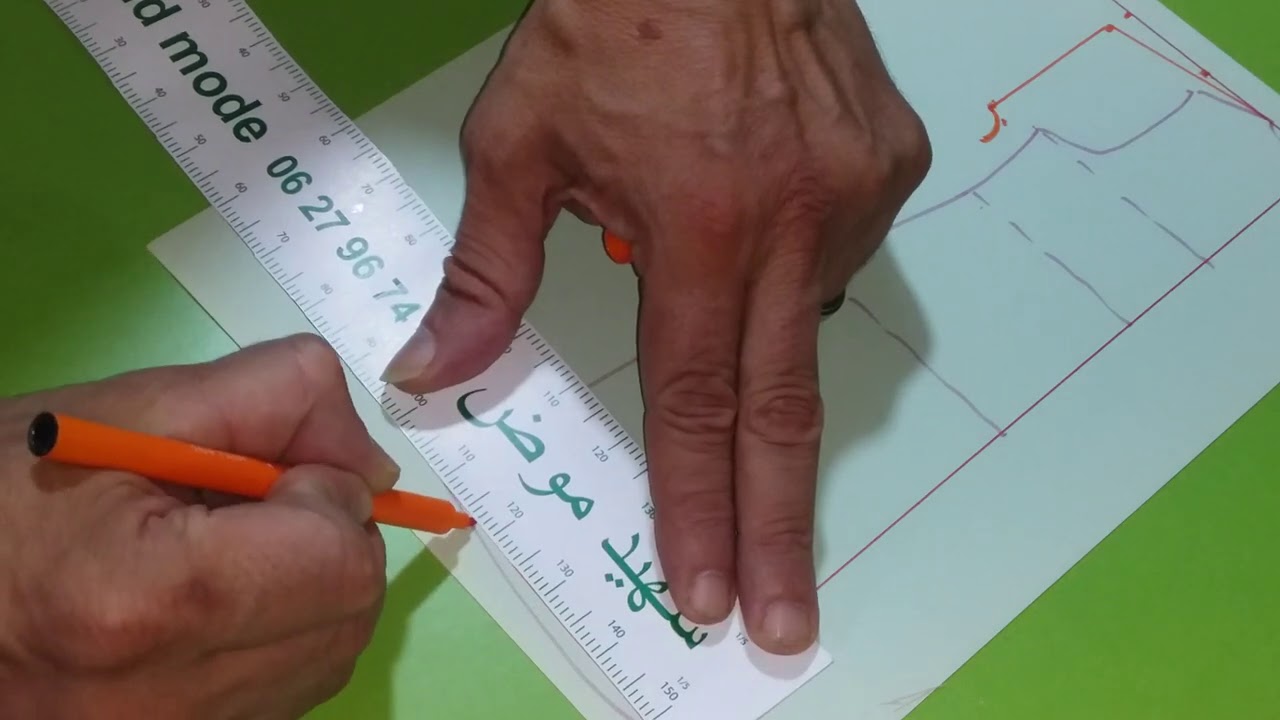 للمبتدئات باترون جلابة جبلية ((بالتصغير))