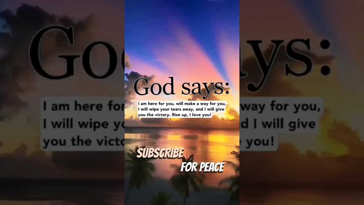 God is Saying 🥀✨ 