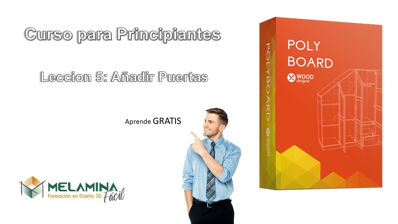 Curso Polyboard 7 – Lección 5: Cómo Añadir Puertas a tus Diseños de Muebles