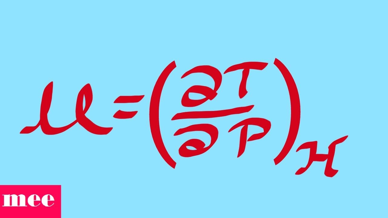 Joul Thomson coefficient for real and ideal gas