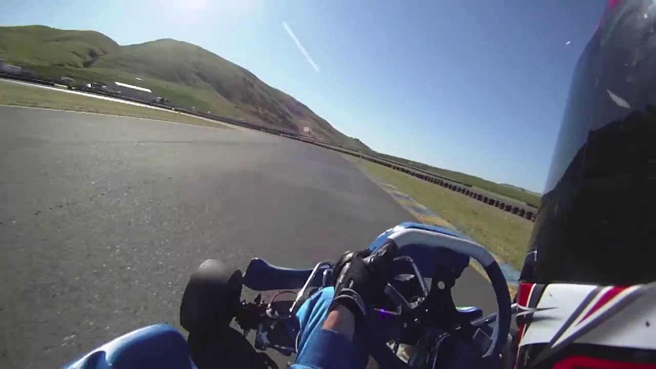 Custom 4-Stroke Go-Kart | WR250F Dirt Bike engine | Testing at Sonoma Raceway