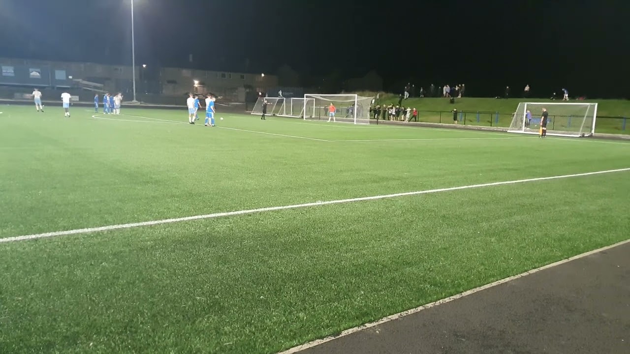Bo'ness Athletic go 2 nil up with a Penalty against Edinburgh College EoSFL Div 3 Fri 23 Sep 2022