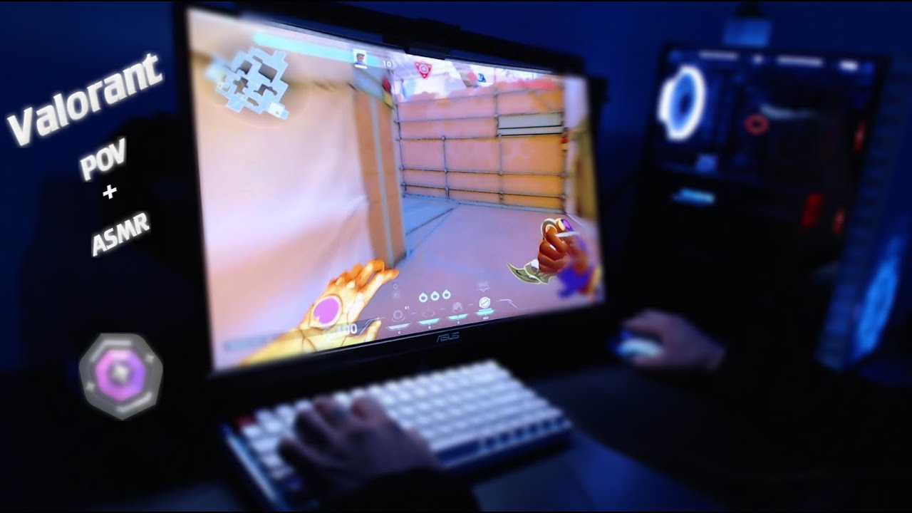 Valorant POV + ASMR | Monitor 144hz | Lofi Chill