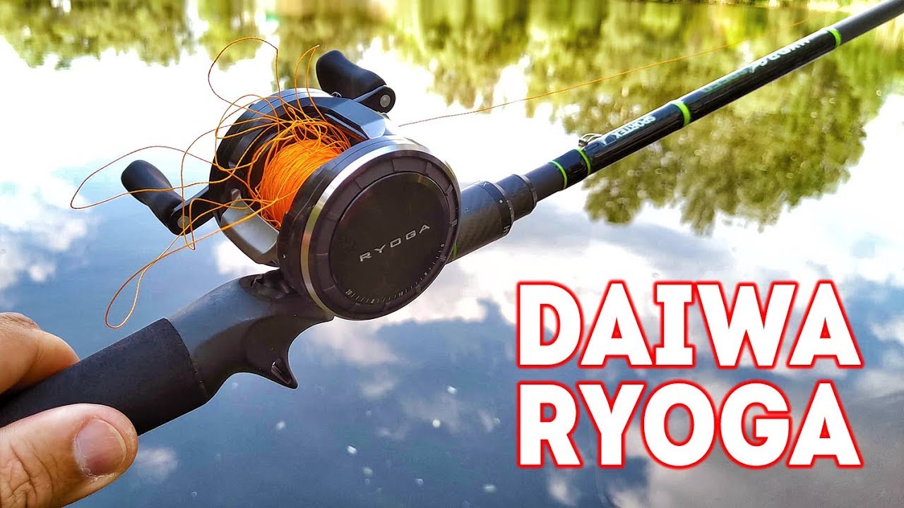 Катушка Daiwa Ryoga 1520HL - тест на воде. Мощная мультипликаторная катушка