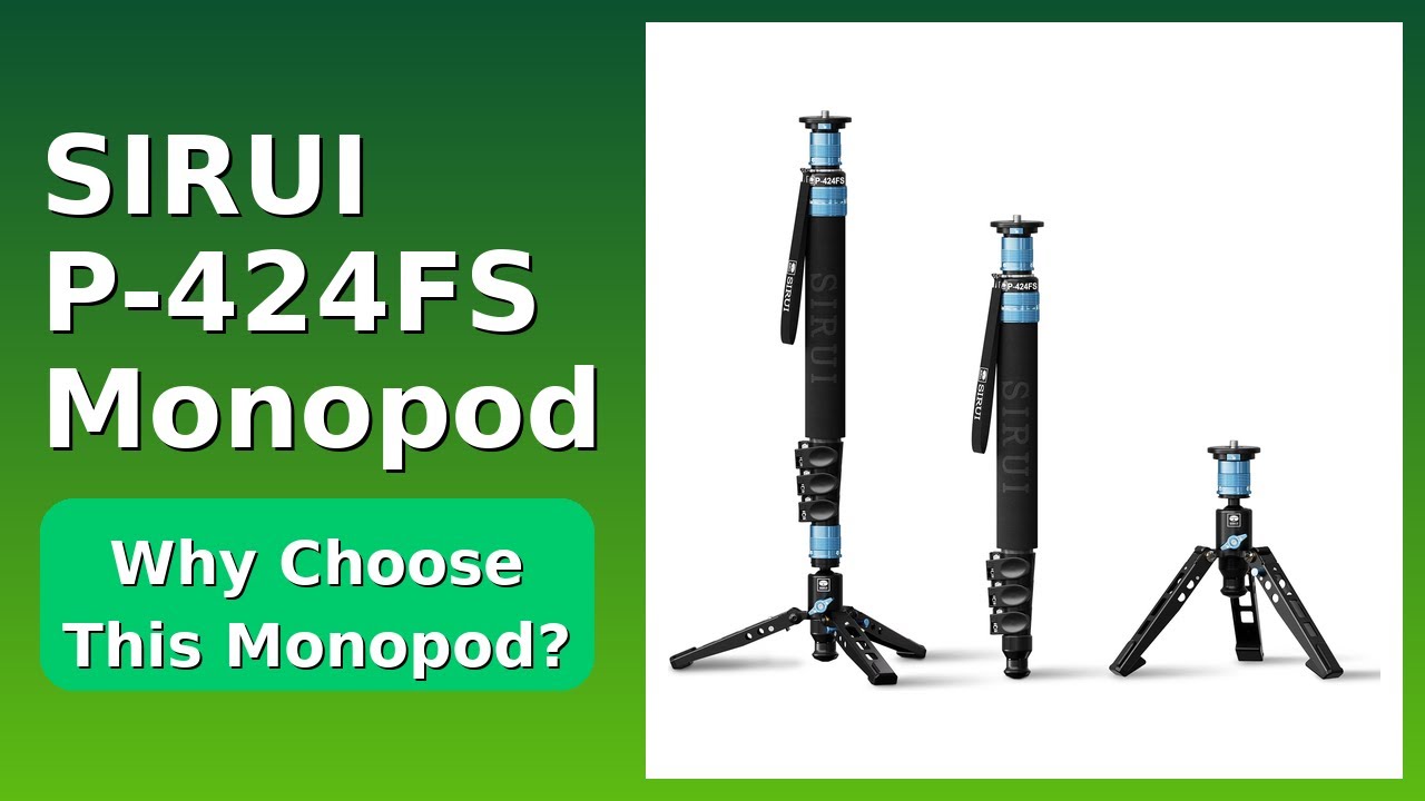 REVIEW (2026): SIRUI P-424FS Monopod. Features.