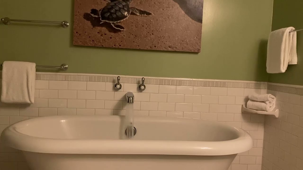 Bathtub Filling ASMR // Large Turtle Tub Full Pressure Fill 10 Hour Loop