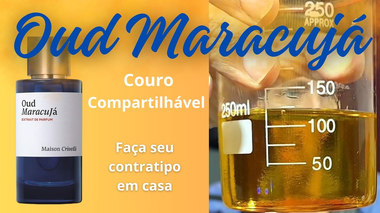 Perfume Oud Maracujá Contratipo | Couro Compartilhável Intenso