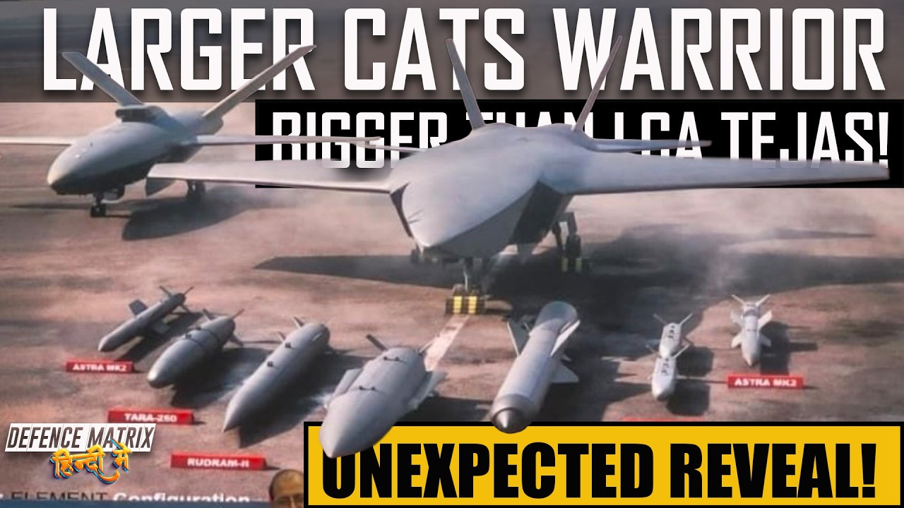 Larger CATS Warrior | Bigger than Tejas | Unveiled | हिंदी में