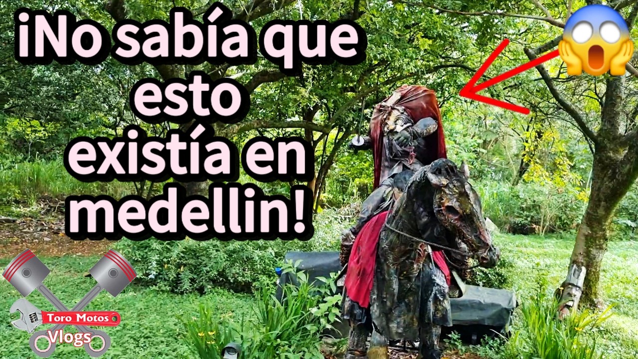 Parque norte Medellín TREN MÍTICO de mitos y leyendas Reales