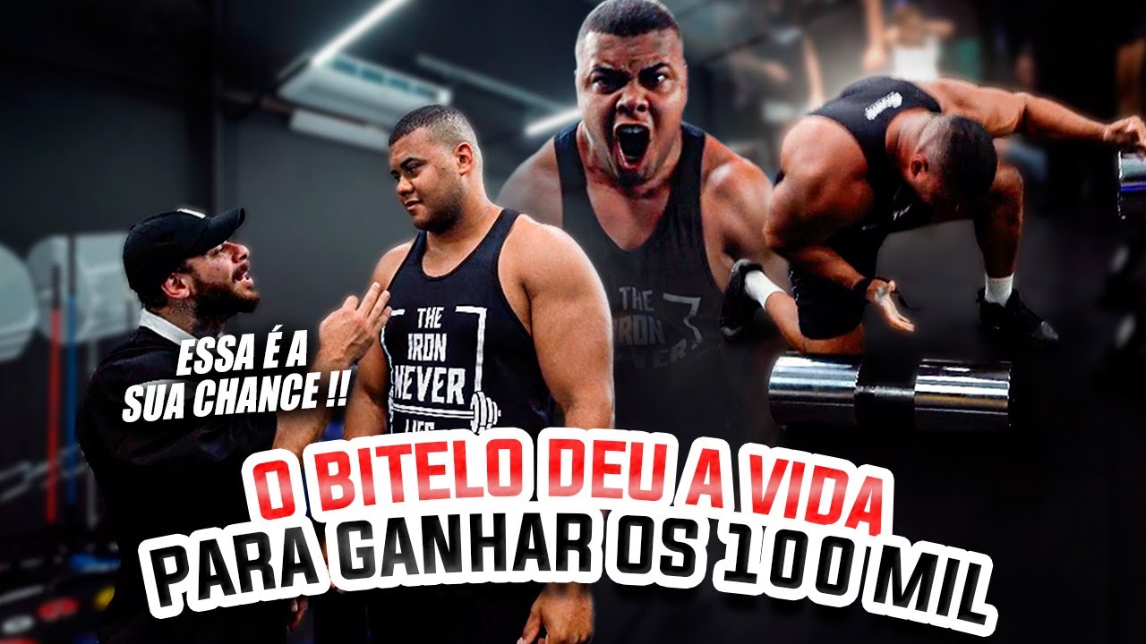 BITELO ENCAROU O DESAFIO VALENDO 100 MIL REAIS COM LÉO STRONDA