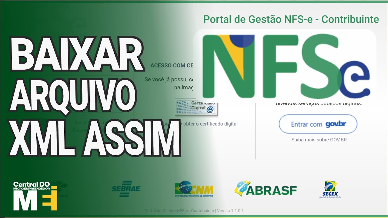 COMO BAIXAR O XML DA NFS-e MEI [NFS-e MEI 2023]