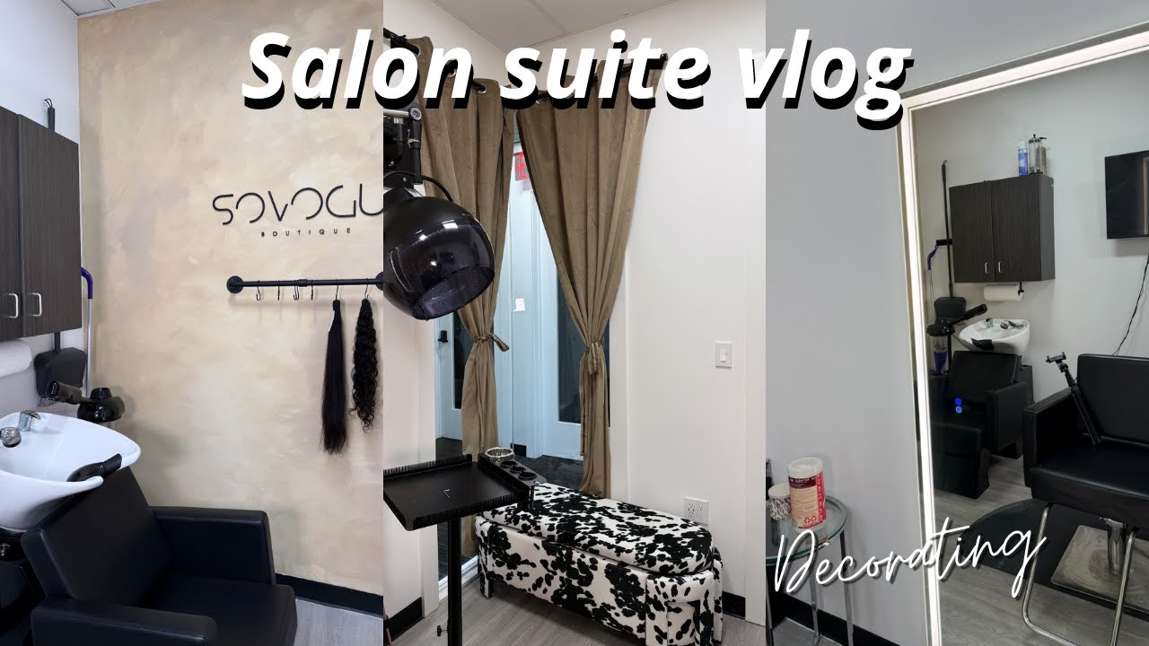 NEW SALON SUITE TOUR | AMAZON HAUL | PHENIX SALON SUITES