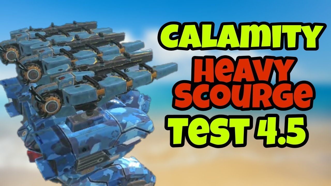 CALAMITY - New Heavy-Scourge Weapon - WR Test Server 4.5 Gameplay