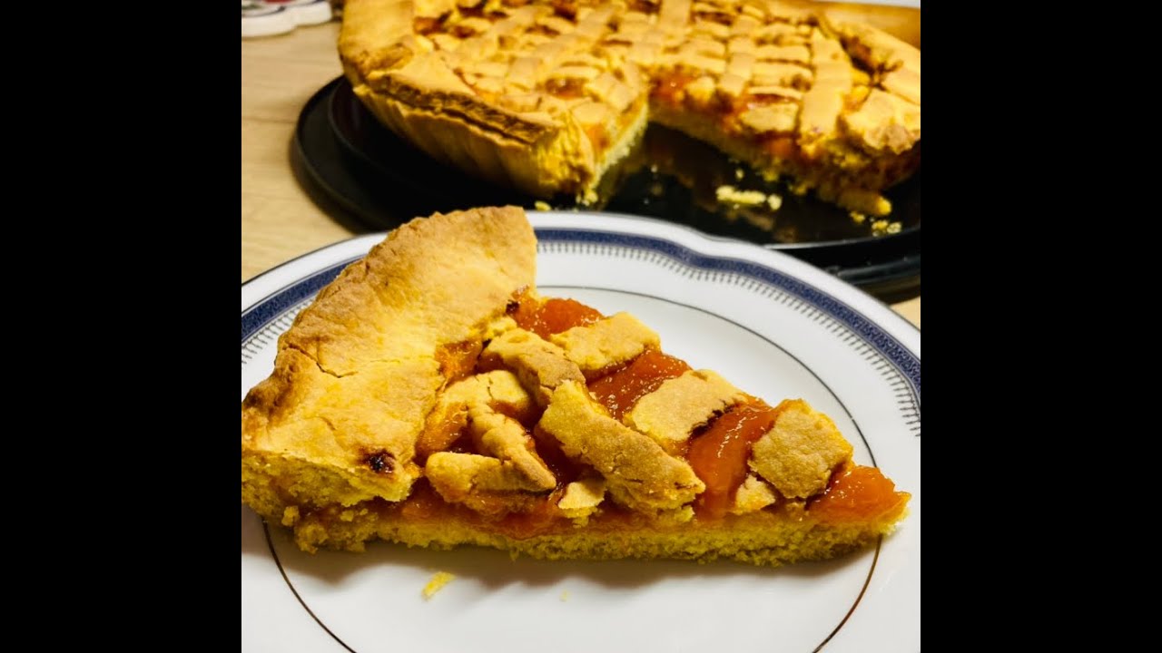 Tarta cu gem de caise sau crostata |@tomigateste #crostata #easyrecipe #rețeteușoare #tarta