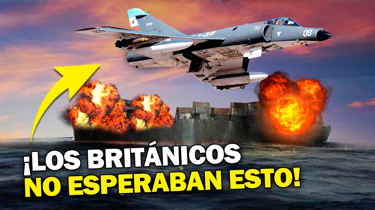 El día que Argentina HUNDIÓ al Atlantic Conveyor en Malvinas con los Super Etendard