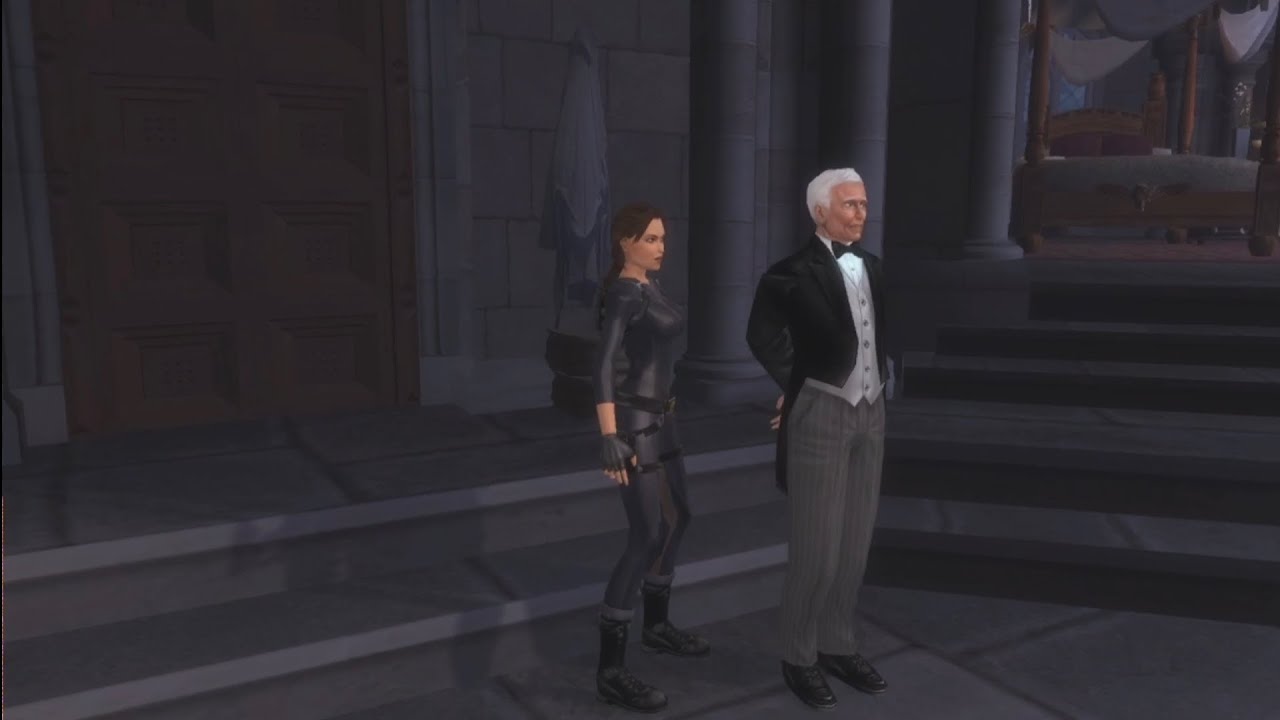 Tomb Raider Anniversary Checking Out The Manor
