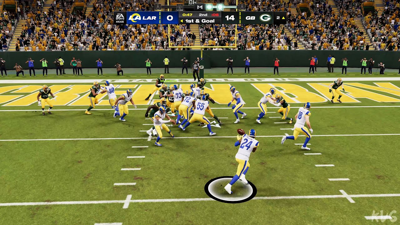 Madden NFL 24 - Los Angeles Rams vs Green Bay Packers - Gameplay (PS5 UHD) [4K60FPS]