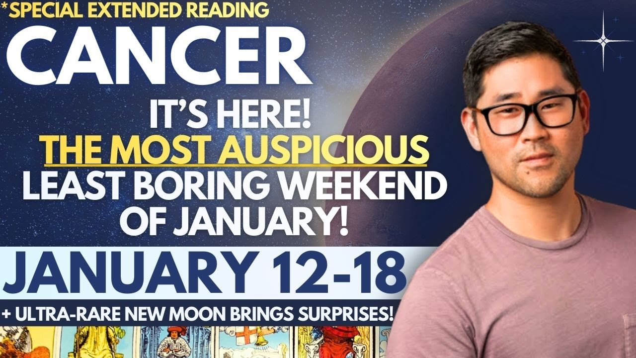 Cancer - YOU JUST BROKE THE INTERNET, CANCER. EPIC “NEVER HAPPENS” SPREAD! 🙌🌠 JAN 12-18 Horoscope