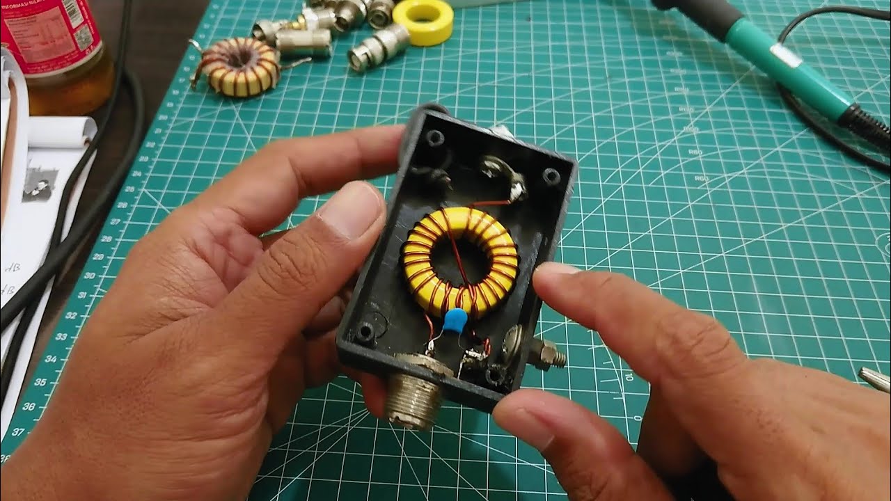 Cara membuat balun 49:1 untuk antenna EFHW