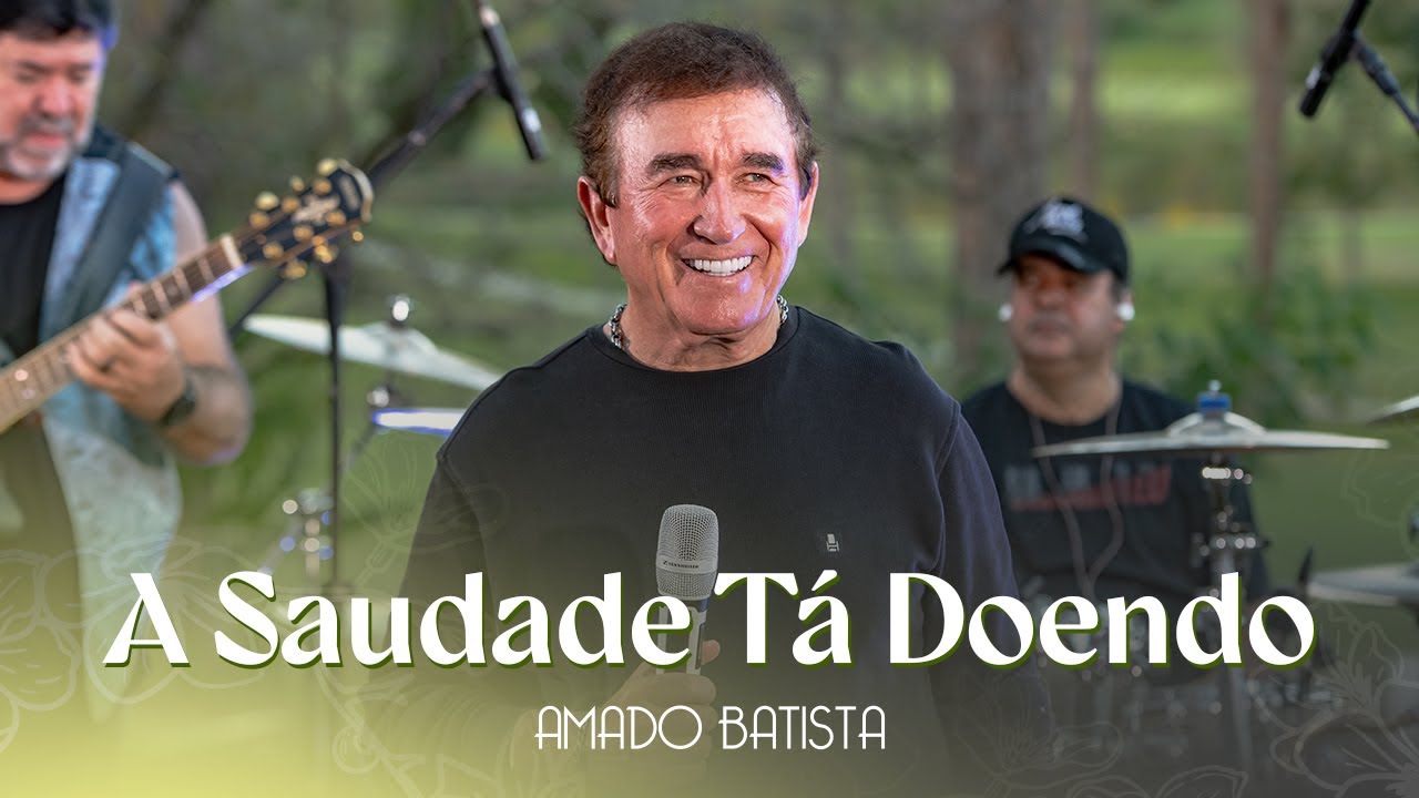 Amado Batista - A SAUDADE TÁ DOENDO - DVD 