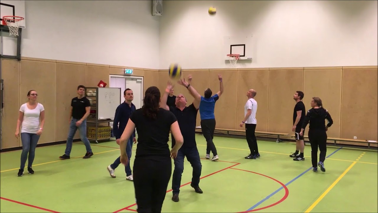 Gymles: Volleybal 9: Methodiek voor het verbeteren van de set-up