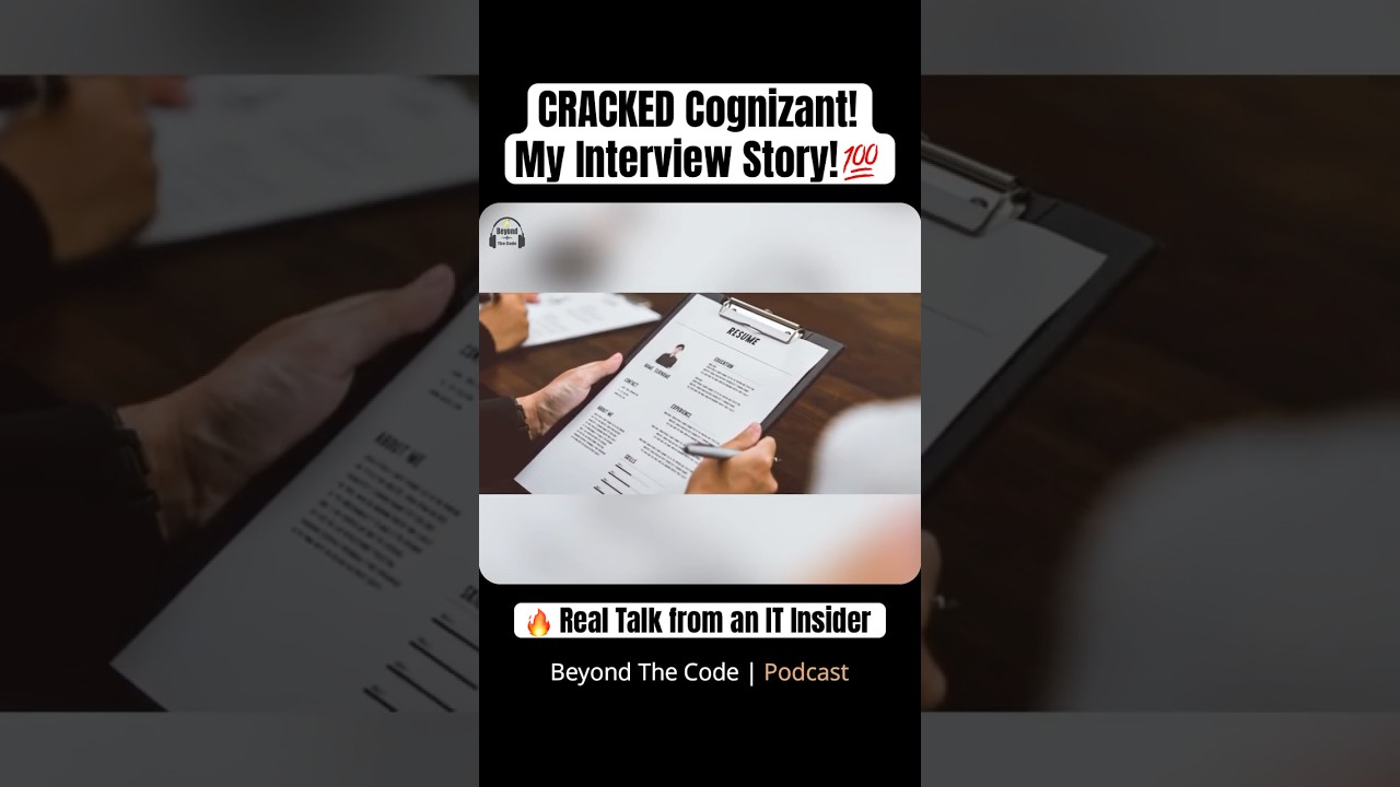 🎯 Cognizant Interview Experience On Campus🔍 | Real Talk with IT Pros 2025! 💻 