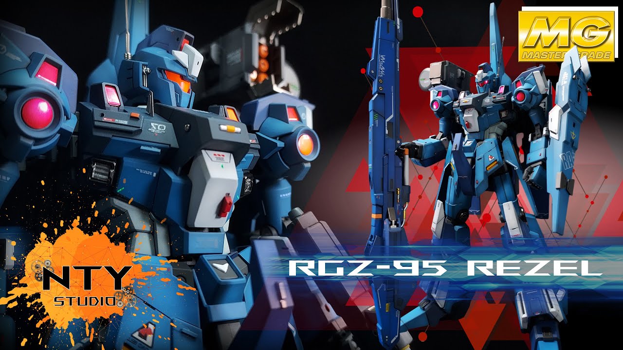絕對值得一試的優良舊模!! -MG里歇爾- Gundam UC  -高達UC - MG ReZEL  -里澤爾 --模型分享系列