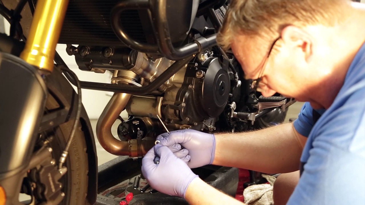 Vstrom 1000 Oil Change