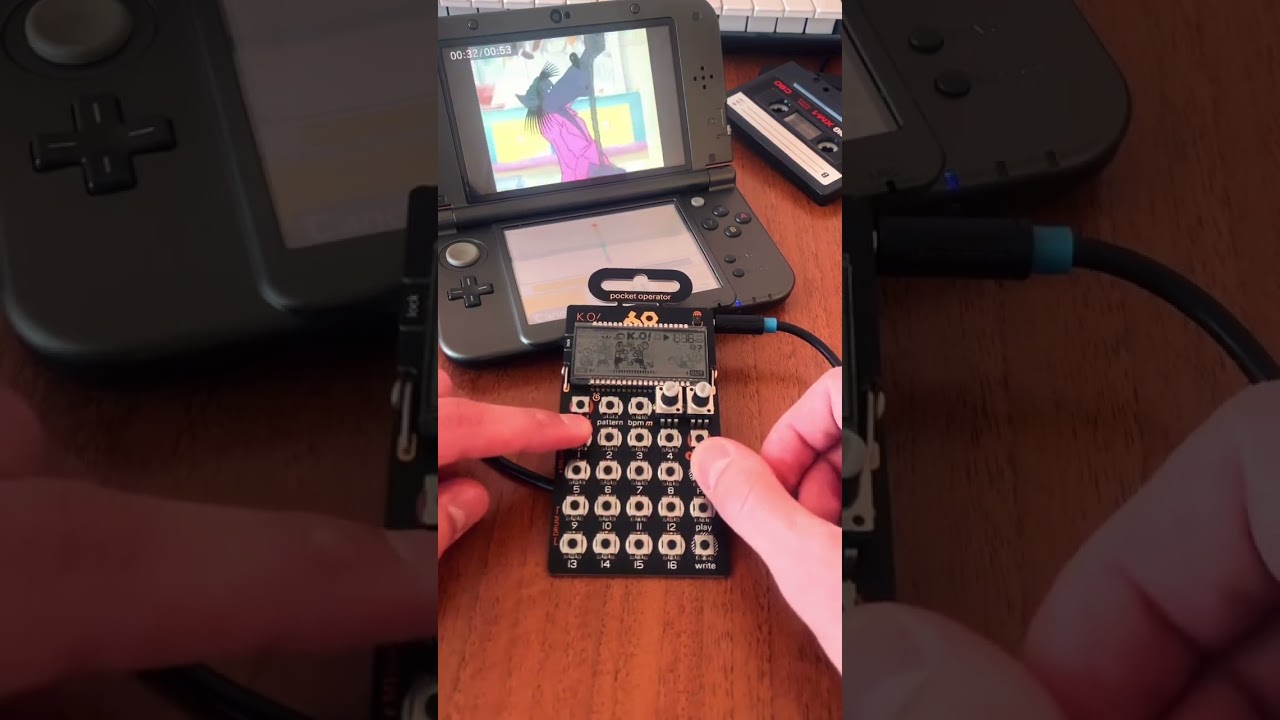 🐺&laquo;Ну погоди!&raquo; на калькуляторе 🧮 / PO-33 KO Sampling