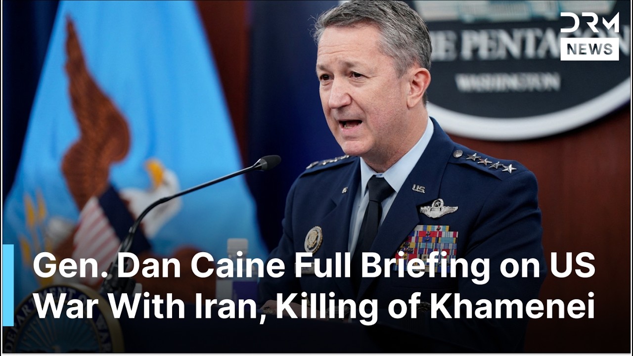 Gen Caine Reveals Inside Details of Major US-Israel Strikes Against Iran, Killing of Khamenei | AC1G