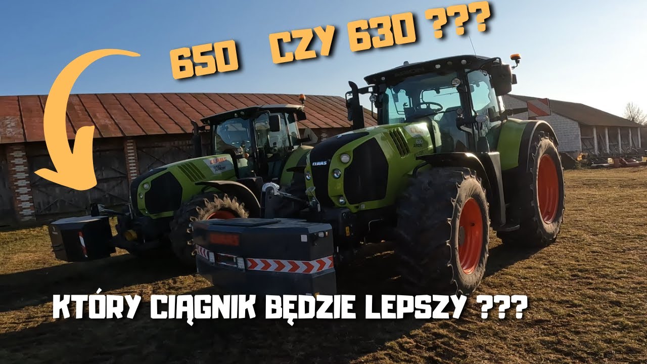 Claas Arion 650⭐ vs⭐  Claas Arion 630  ⭐Który okaże się lepszym ciągnikiem ???? ⭐#vlog