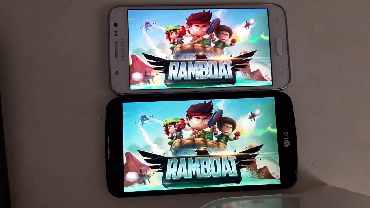 LG K10 VS SAMSUNG GALAXY J5 Gameplay-Game Test