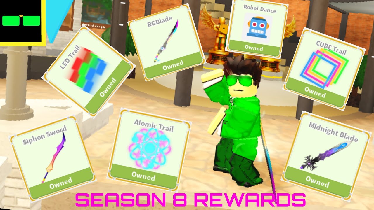 ROBLOX Deathrun - Season 8 Rewards! (Cyberpunk Central)