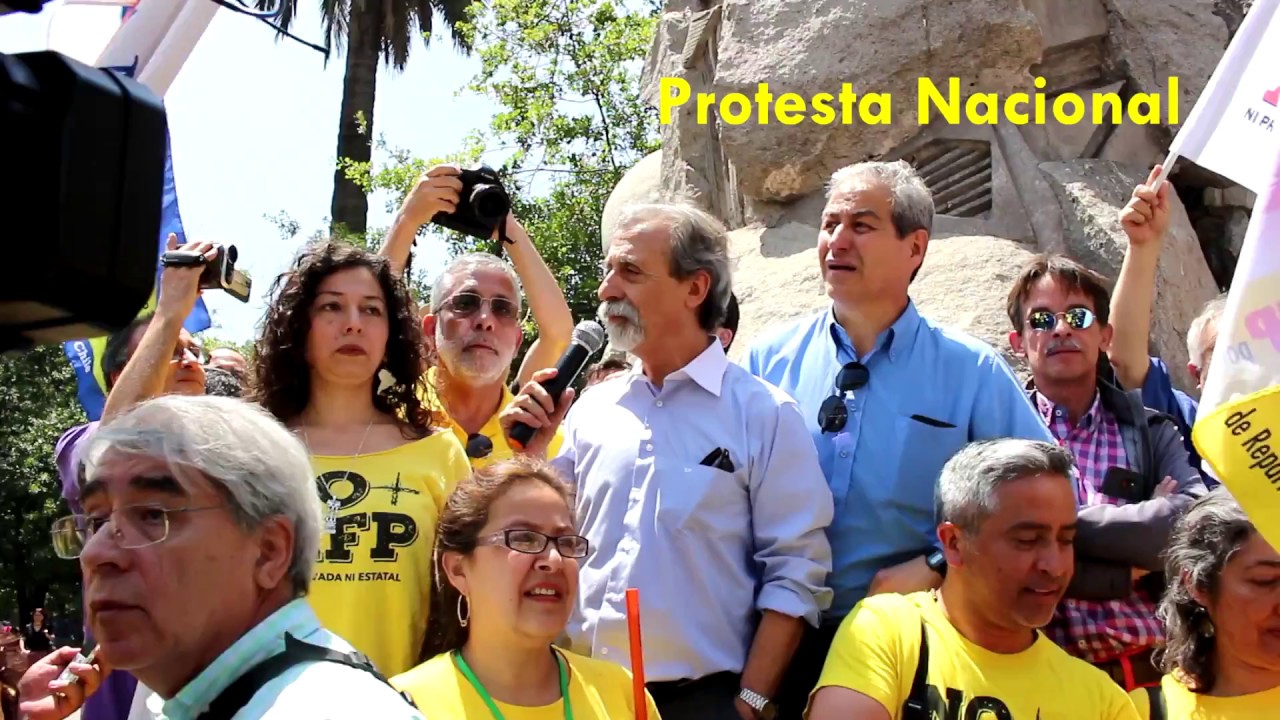 Protesta Nacional por No Mas Afp