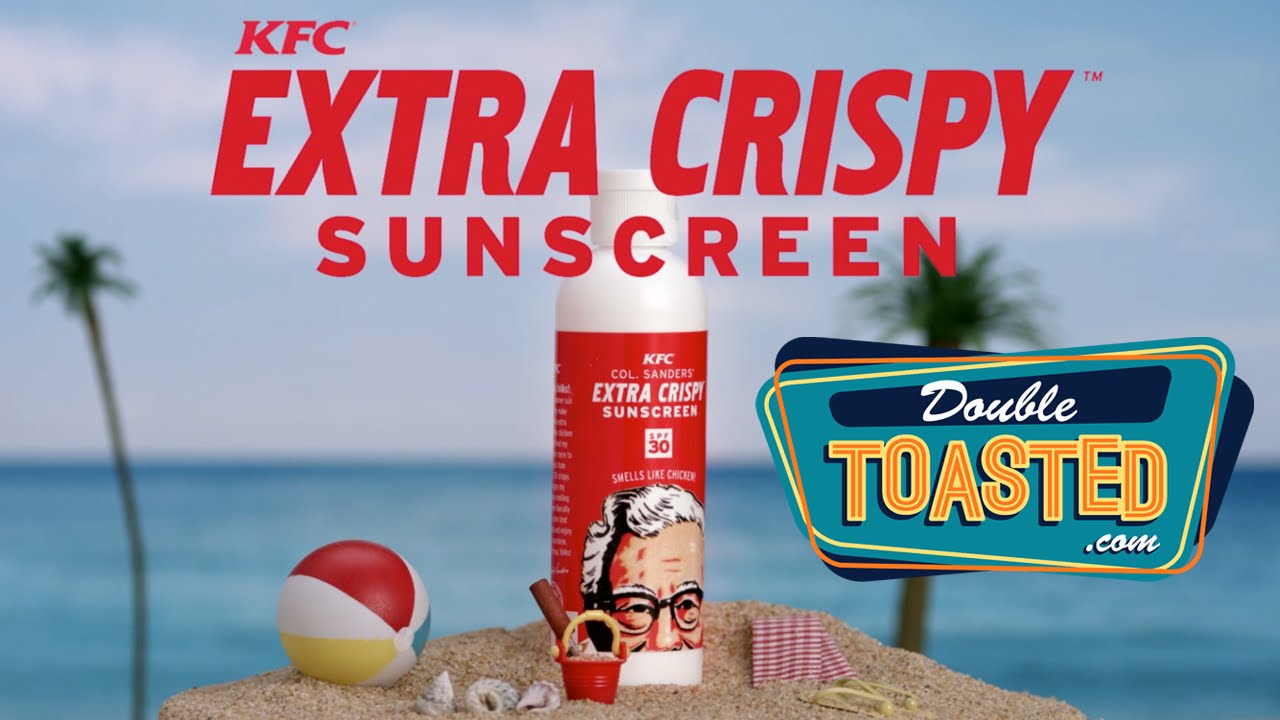 KFC EXTRA CRISPY SUNSCREEN - Double Toasted Reaction