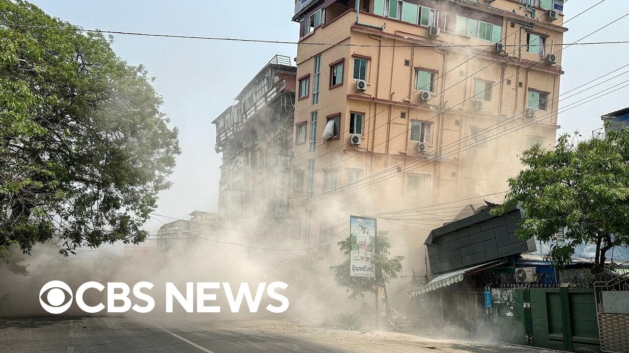 Expert breaks down the massive earthquake in Myanmar, Thailand