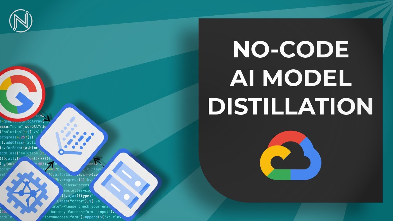 No-Code Step-by-Step Distillation with Google Cloud AI