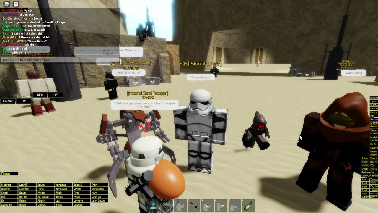 Roblox-Star War: Stormtrooper(Offical Episode 1)[A Timelines RP/FanFlim]