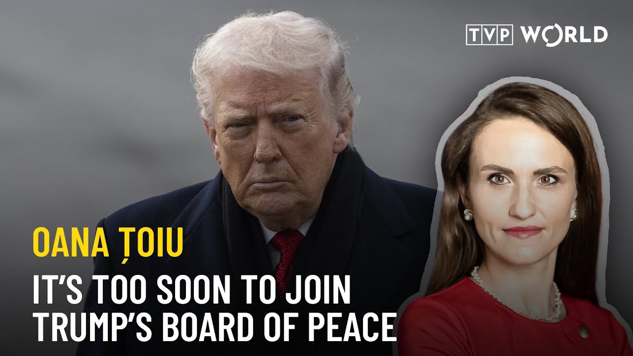 Questions over Trump’s Board of Peace at the World Economic Forum | Romanian FM Oana Țoiu