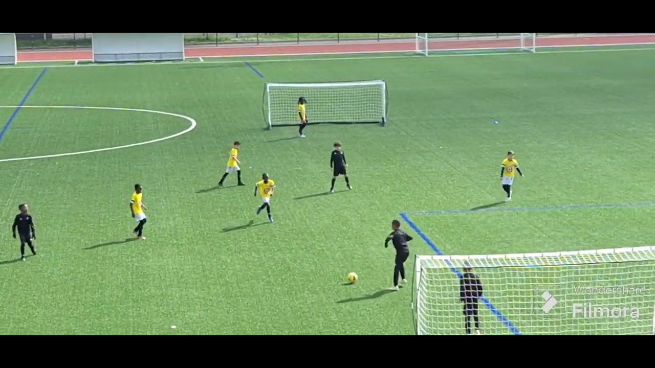 AS ERMONT u8  vs  SARCELLES  u8  . match amical le 16/03/2024