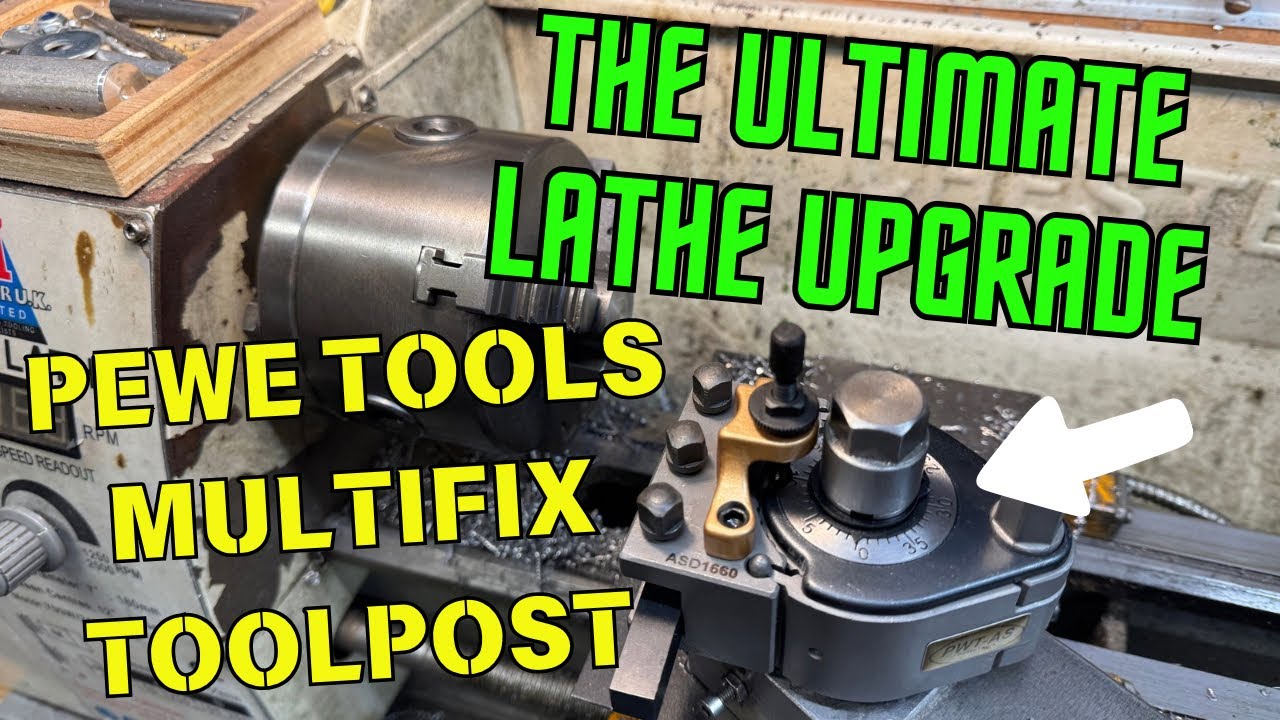 Pewe Tools MULTIFIX How to fit to your Mini Lathe 7 x 12 14 Fitment Guide