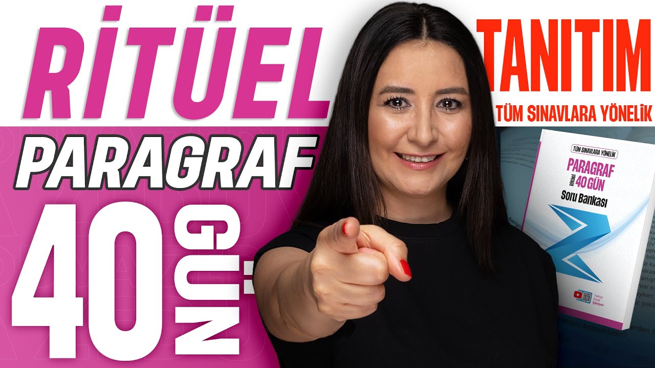 40 Günde Ritüel Oluşturalım! | 40 Günde Paragraf Kampı | Kamp - Kitap Tanıtım