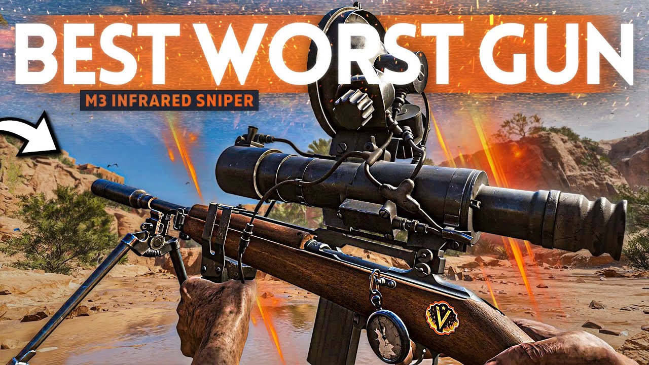 New M3 INFRARED SNIPER Is Battlefield 5's BEST WORST Weapon! (New Map Gameplay)