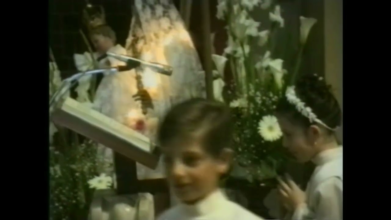 La Mia Prima Comunione Chiesa di Villafontana VR Dedicata a S. Agostino 23 maggio1993