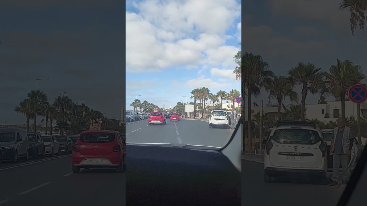 rond rijden in Casablanca in een taxi 🚘🚘