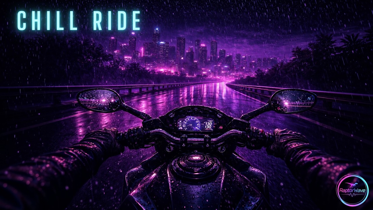 Chill Synthwave Mix | Night Drive, Neon Lights & Calm Vibes (1 Hour)